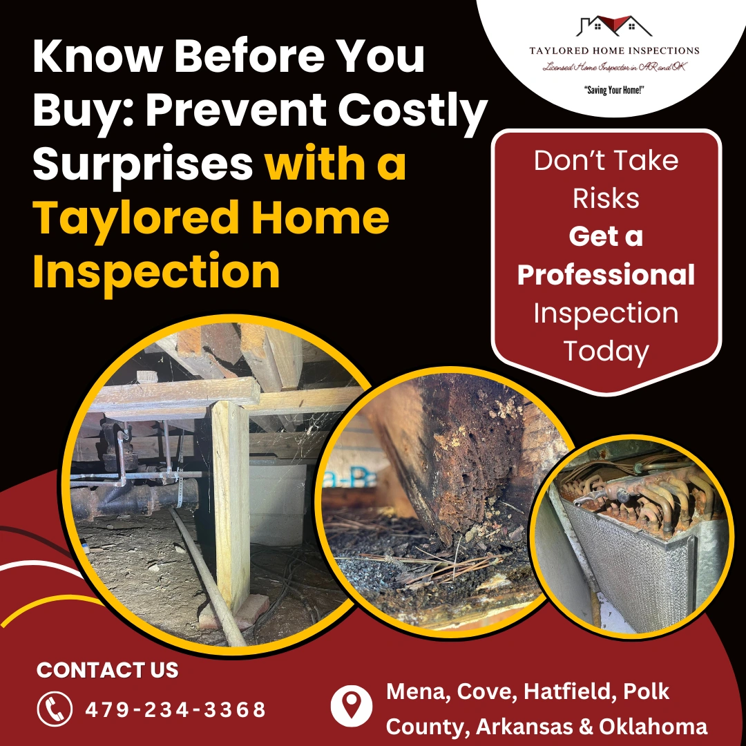 Know Before You Buy, Prevent Costly Surprises with a Taylored Home Inspections